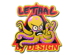 Sticker | Yellow Lethal