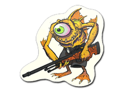 Sticker | Yellow Cyclawps