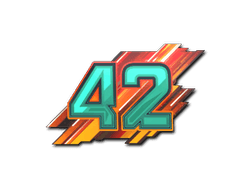 Sticker | Forty Two