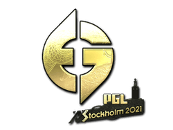 Sticker | Evil Geniuses (Gold) | Stockholm 2021