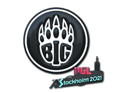 Sticker | BIG (Foil) | Stockholm 2021