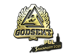 Sticker | GODSENT (Gold) | Stockholm 2021