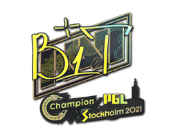 Sticker | b1t (Holo) | Stockholm 2021