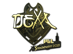 Sticker | nexa (Gold) | Stockholm 2021