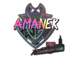 Sticker | AMANEK (Holo) | Stockholm 2021