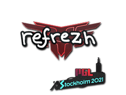 Sticker | refrezh | Stockholm 2021