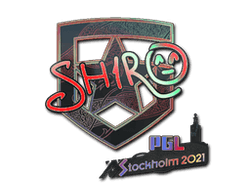Sticker | sh1ro (Holo) | Stockholm 2021
