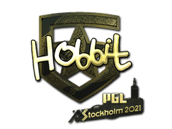 Sticker | HObbit (Gold) | Stockholm 2021
