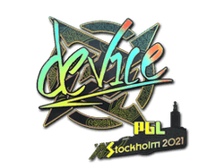 Sticker | device (Holo) | Stockholm 2021