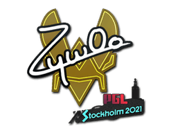 Sticker | ZywOo | Stockholm 2021