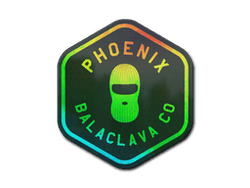 Sticker | Phoenix Balaclava Co. (Holo)