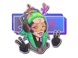 Sticker | V For Victory (Holo)