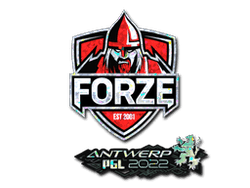 Sticker | forZe eSports (Glitter) | Antwerp 2022