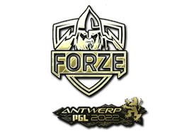 Sticker | forZe eSports (Gold) | Antwerp 2022