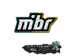 Sticker | MIBR (Glitter) | Antwerp 2022