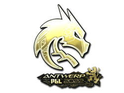 Sticker | Team Spirit (Gold) | Antwerp 2022