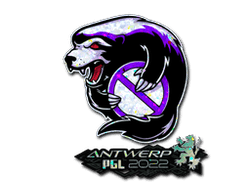 Sticker | Outsiders (Glitter) | Antwerp 2022