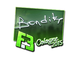 Sticker | bondik (Foil) | Cologne 2015