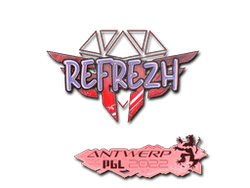 Sticker | refrezh (Holo) | Antwerp 2022