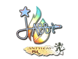 Sticker | jabbi (Holo) | Antwerp 2022