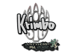 Sticker | Krimbo | Antwerp 2022