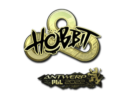 Sticker | Hobbit (Gold) | Antwerp 2022