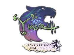 Sticker | yuurih (Holo) | Antwerp 2022