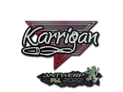 Sticker | karrigan | Antwerp 2022