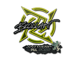 Sticker | Brollan | Antwerp 2022