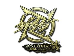 Sticker | Brollan (Gold) | Antwerp 2022