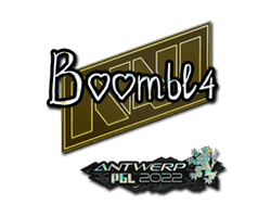 Sticker | Boombl4 (Glitter) | Antwerp 2022