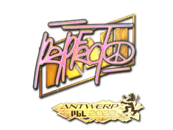 Sticker | Perfecto (Holo) | Antwerp 2022
