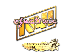 Sticker | electronic (Holo) | Antwerp 2022
