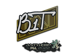 Sticker | b1t | Antwerp 2022