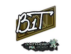 Sticker | b1t (Glitter) | Antwerp 2022