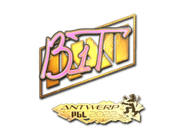 Sticker | b1t (Holo) | Antwerp 2022