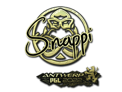 Sticker | Snappi (Gold) | Antwerp 2022