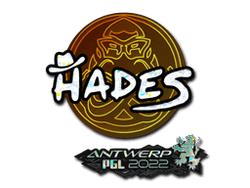 Sticker | hades (Glitter) | Antwerp 2022