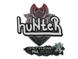 Sticker | huNter | Antwerp 2022