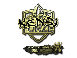 Sticker | KENSi (Gold) | Antwerp 2022