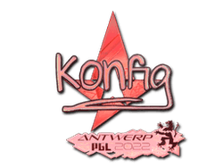 Sticker | k0nfig (Holo) | Antwerp 2022