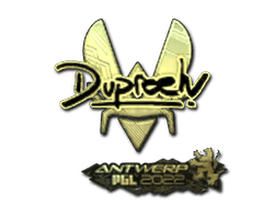 Sticker | dupreeh (Gold) | Antwerp 2022