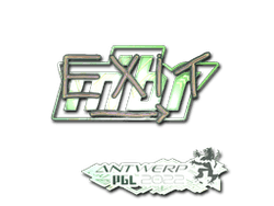Sticker | exit (Holo) | Antwerp 2022