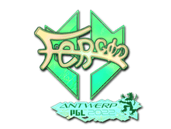 Sticker | fer (Holo) | Antwerp 2022