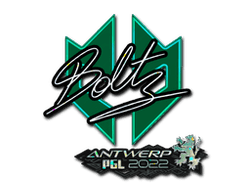Sticker | boltz (Glitter) | Antwerp 2022