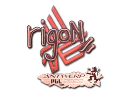 Sticker | rigoN (Holo) | Antwerp 2022