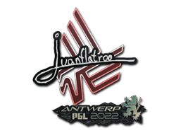 Sticker | juanflatroo | Antwerp 2022