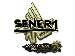 Sticker | SENER1 (Gold) | Antwerp 2022