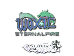 Sticker | woxic (Holo) | Antwerp 2022