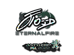 Sticker | xfl0ud (Glitter) | Antwerp 2022